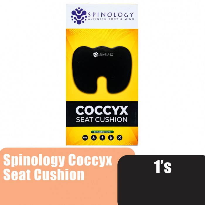 Spinology Coccyx Seat Cushion Orthopedic For Sciacita & Tailbone Pain Back Support Seat Cushion 护腰 坐垫