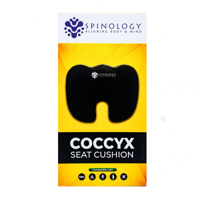 Spinology Coccyx Seat Cushion Orthopedic For Sciacita & Tailbone Pain Back Support Seat Cushion 护腰 坐垫