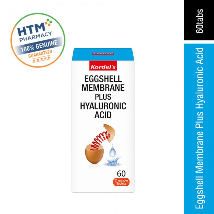 Kordel’s Eggshell Membrane Plus Hyaluronic acid 60’s