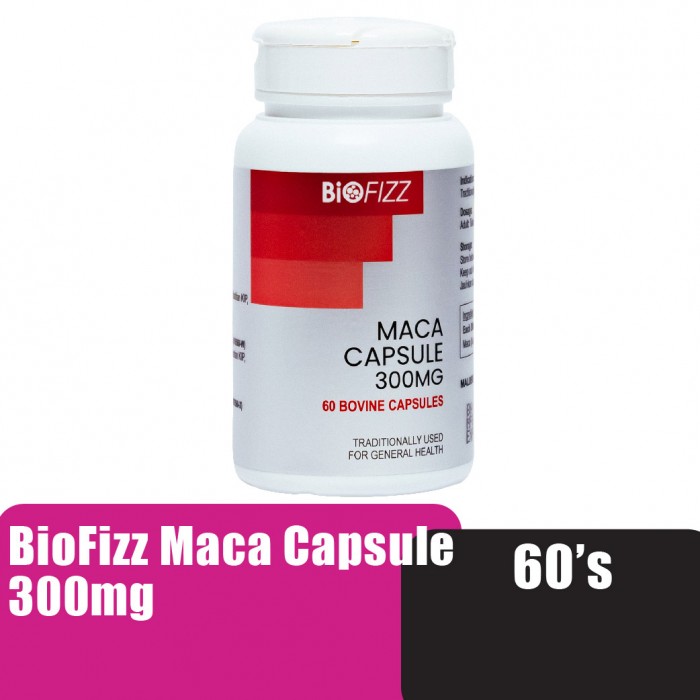 BIOFIZZ Maca Capsule 300mg 60'S