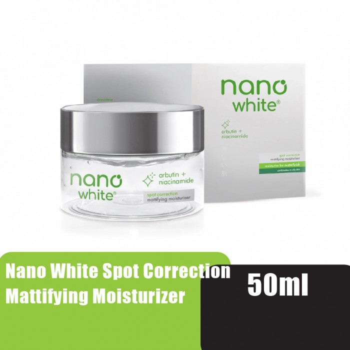 Nanowhite Spot Correcting Mattifying Moisturizer 50ml Dark spot moisturizer cream acne spot treatment 美白祛斑霜