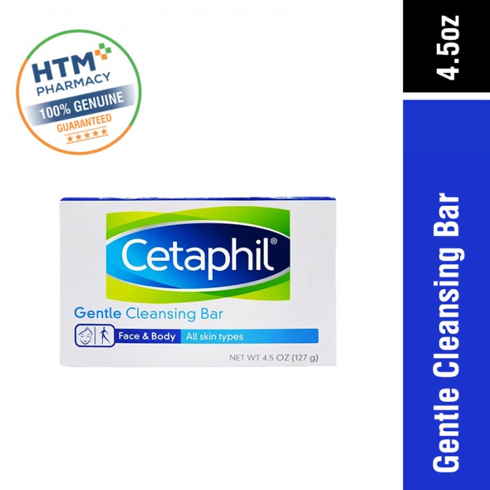 Cetaphil Gentle Cleanser Bar 127G/4.5OZ