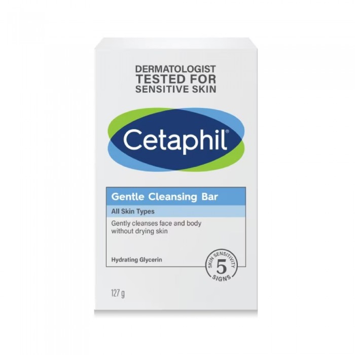 CETAPHIL Gentle Cleanser Bar 127g Sabun Buku, Sabun Mandi, Sabun Badan, Body Wash, 沐浴露