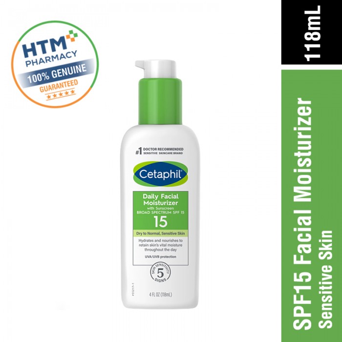 Cetaphil Daily Facial Moisturizer Spf 15 118ML