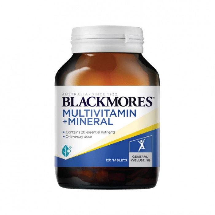 Blackmores Multivitamins + Minerals 120's (New) [Expiry Date: 04/2024]