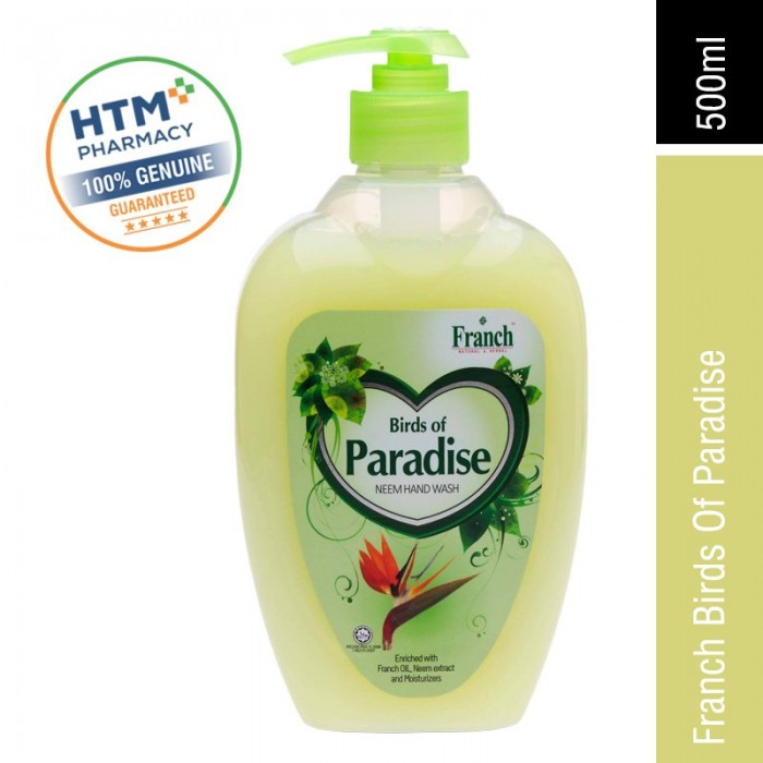 FRANCH HAND WASH 500ML -BIRDS OF PARADISE