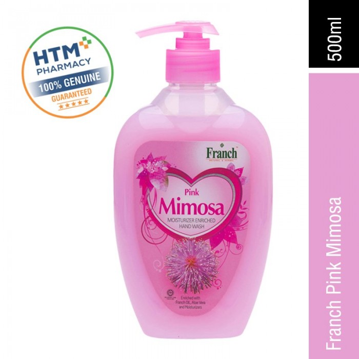 FRANCH HAND WASH 500ML -PINK MIMOSA