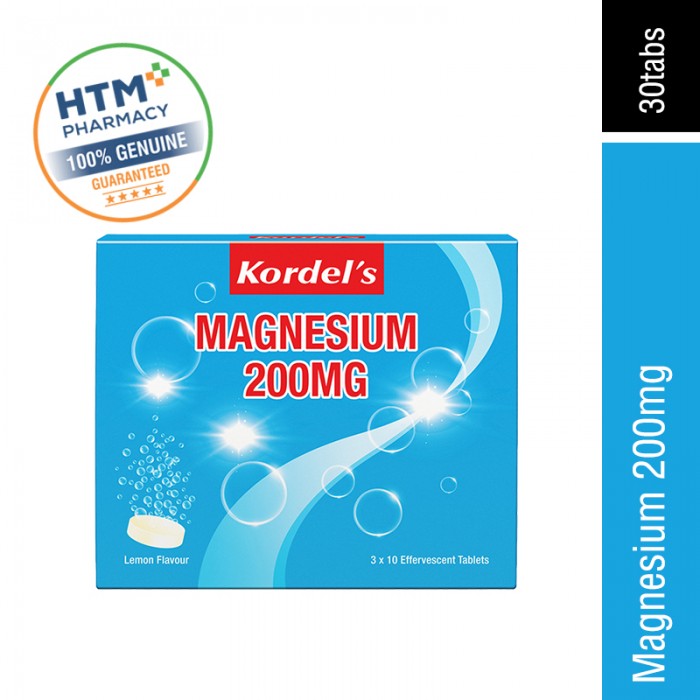 KORDEL'S MAGNESIUM EFF TAB 3X10'S