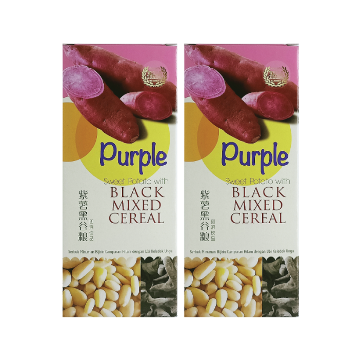 HEI HWANG PURPLE SWEET POTATO MULTI GRAINS MIX (15'SX30G) X 2