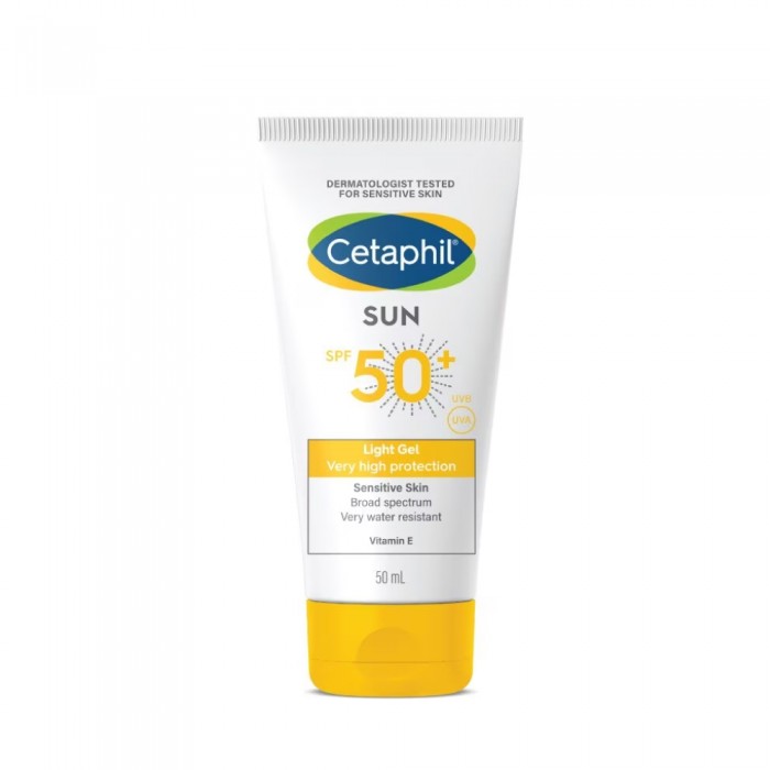 CETAPHIL Sun Spf50+ Light Gel Face & Body 50ml Sunscreen, Sunblock, Cetaphil Sunscreen