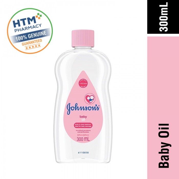 JOHNSONS BABY OIL 300ML