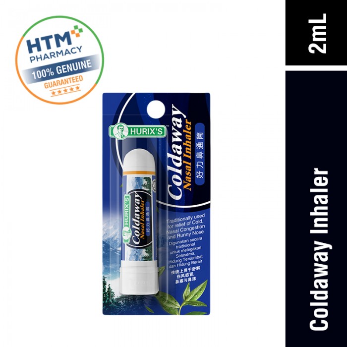 HURIX'S COLDAWAY INHALER 2ML