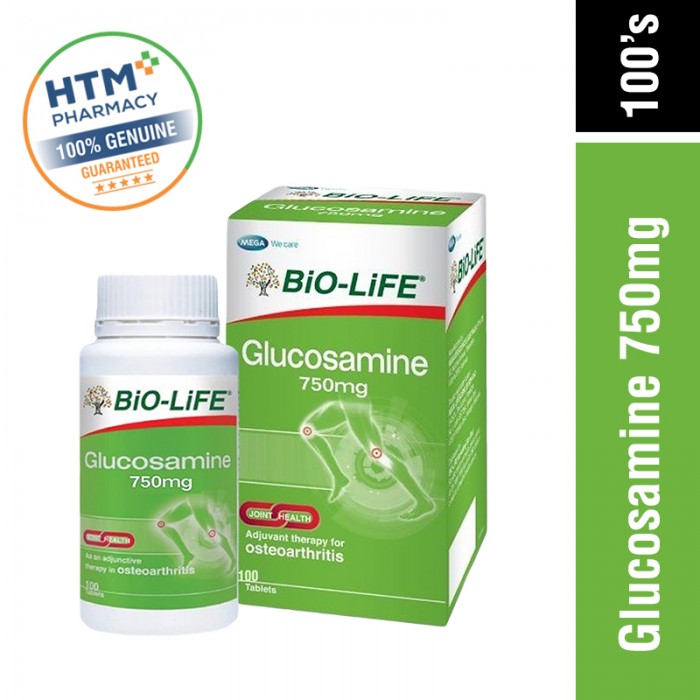 BIO-LIFE GLUCOSAMINE 750MG 100'S