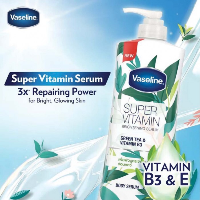 Vaseline Super Vitamin Brightening Serum 110ml - Greentea