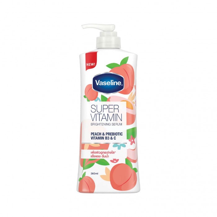 Vaseline Super Vitamin Brightening Serum 360ml - Peach