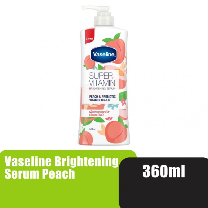 Vaseline Super Vitamin Brightening Serum 360ml - Peach