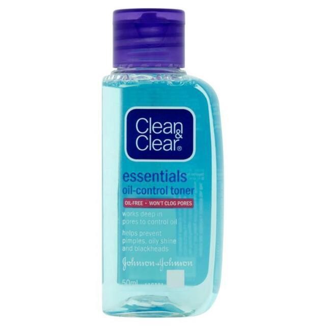 CLEAN & CLEAR ESSENTIALS OIL-CONTROL TONER 50ML