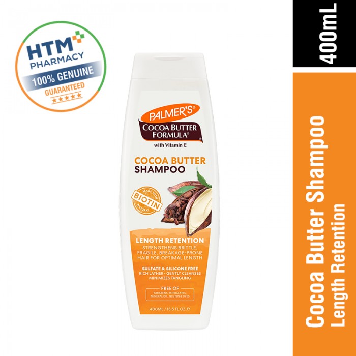 PALMER'S COCOA BUTTER FORMULA LENGTH RETENTION SHAMPOO 400ML