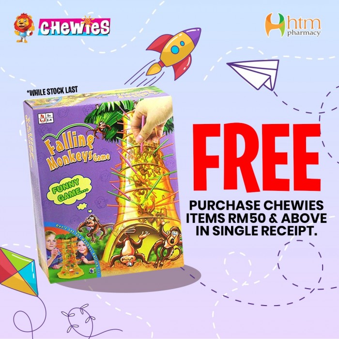 Chewies Immuno Licious Gummy 60's - Mango