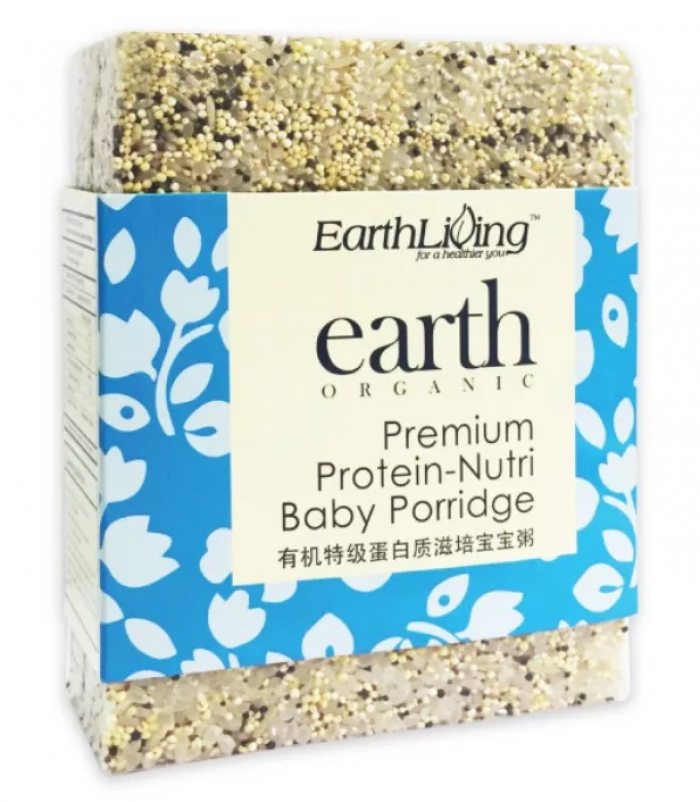 [HOE] EARTH LIVING PREMIUM PROTEIN-NUTRI BABY PORRIDGE 900G