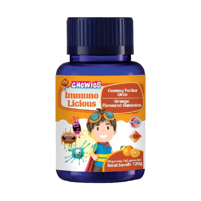 Chewies Immuno Licious Gummy 60's - Orange