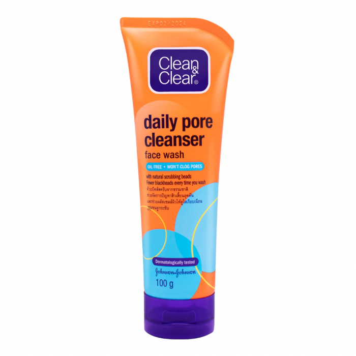 CLEAN & CLEAR DEEP ACTION DAILY PORE CLEANSER 100G