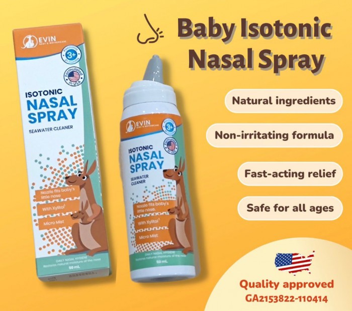 EVIN ISOTONIC NASAL SPRAY 50ML