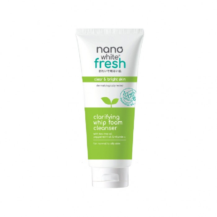 Nanowhite Fresh Clarifying Whip Foam Cleanser 50ml Hydra moist hydrating  cleanser 洗臉霜/洗面奶