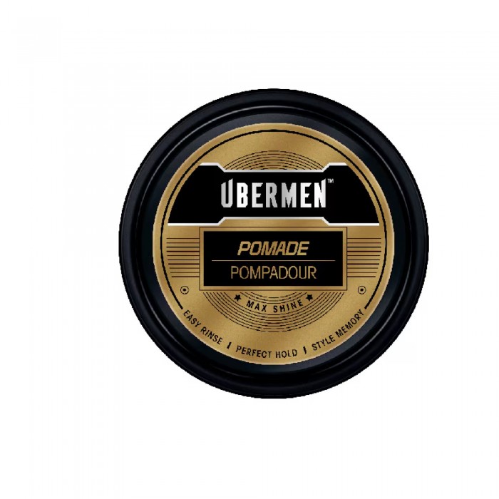 UBERMEN Pomade Original, Pomade Rambut Lelaki, Pomade Rambut Uberman, Minyak Rambut Pomade Strong Hold, 头油 - 70g