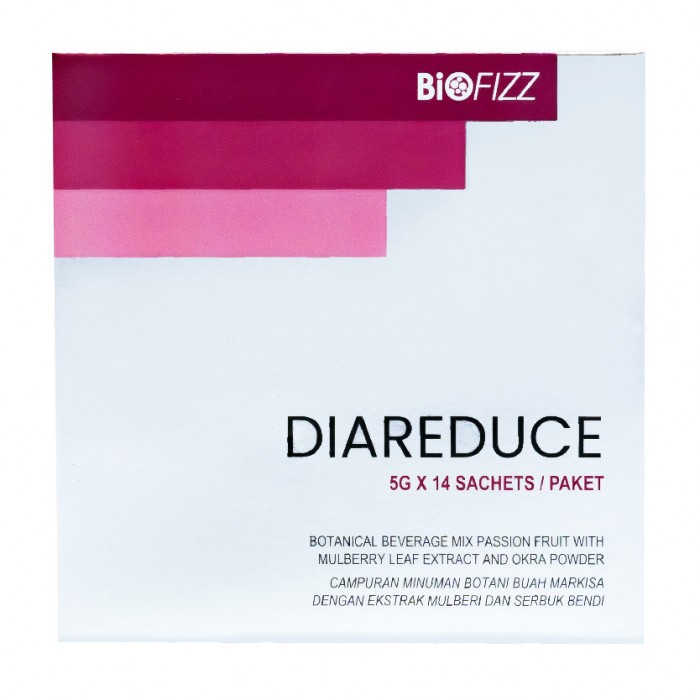 BIOFIZZ Diareduce 5g X 14'S Slimming Product Weight Loss Supplement Diabetes Cholesterol 瘦身