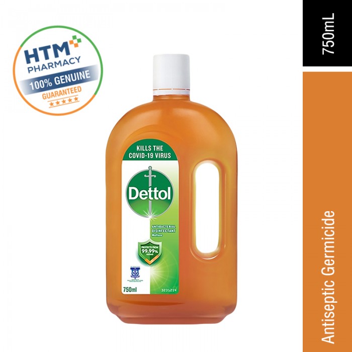 DETTOL ANTISEPTIC-GERMICIDE 750ML