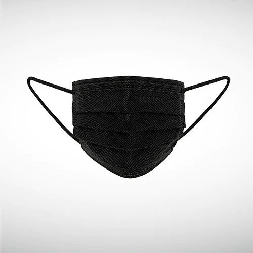 MEDICOS HYDROCHARGE 4PLY FACE MASK 50'S (SLIM FIT - S/ M SIZE) - ONYX BLACK