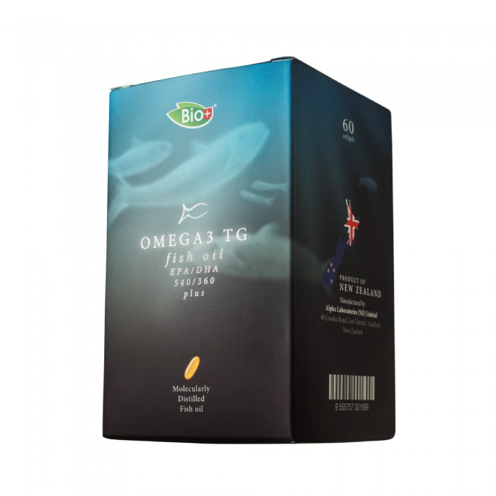 BIO+ Omega 3 TG Fish Oil 60's / promo pack 鱼油 eye, brain, health supplement healthy care darah tinggi 护眼 補腦 记忆力 心脏