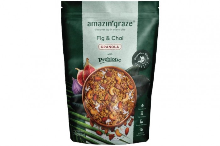 AMAZIN' GRAZE GRANOLA 250G - FIG & CHAI