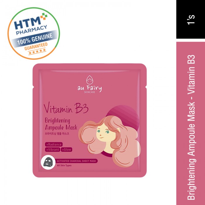 AUFAIRY BRIGHTENING AMPOULE MASK - VITAMIN B3 - 1'S