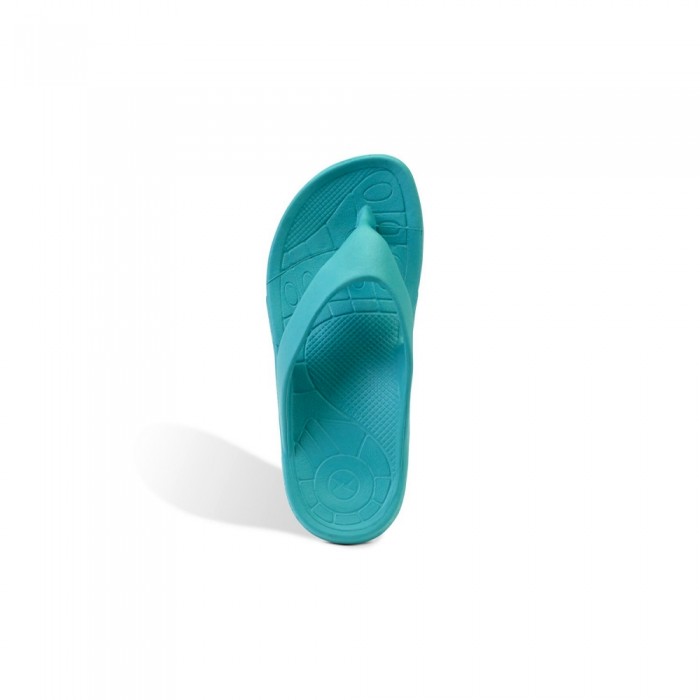 AETREX WOMENS LYNCO FLIP AQUA - US 5