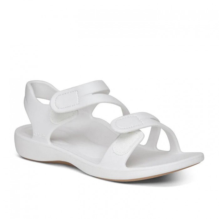 AETREX WOMENS JILLIAN SPORT WHITE MATTE - US 8