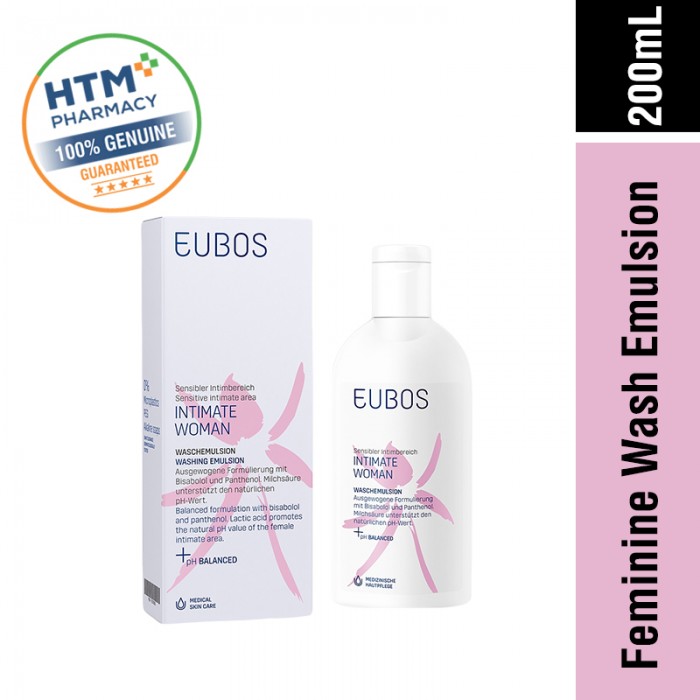 Eubos Feminine Washing Emulsion 200ml