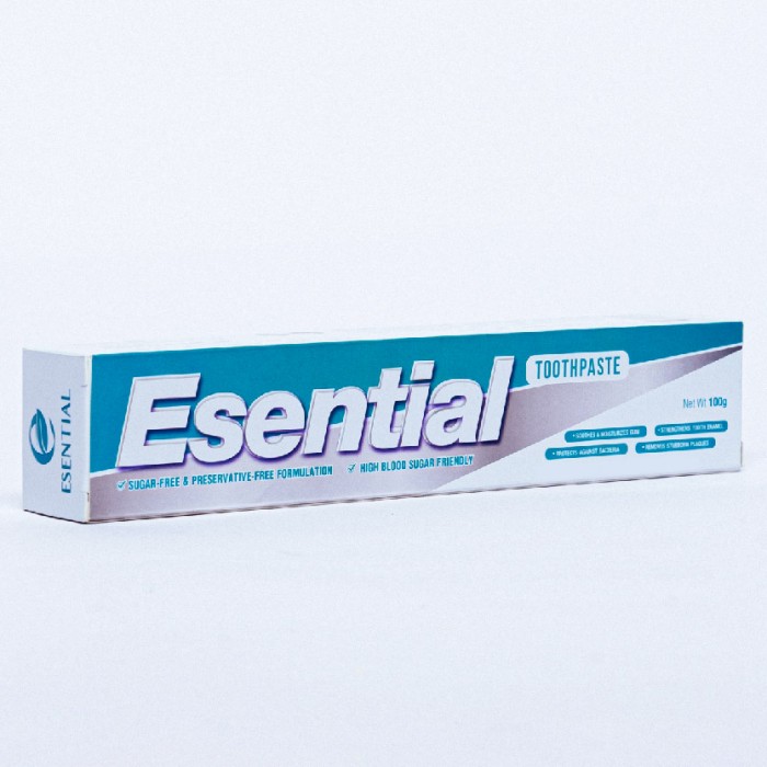 Esential Toothpaste 100g - Protects Against Bacteria & Strengthens Tooth Enamel 牙膏