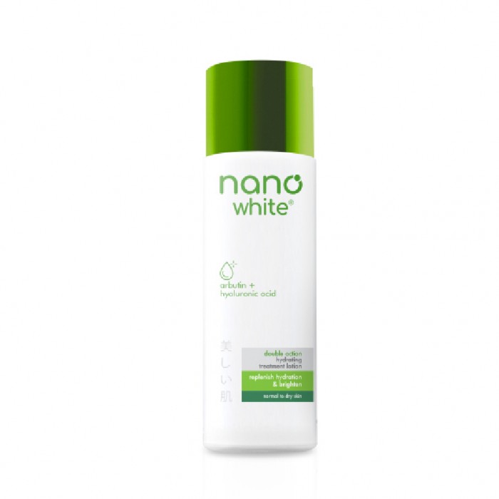 Nanowhite Double Action Hydrating Treatment Lotion 150ml Arbutin + Hyaluronic acid skincare 护肤品