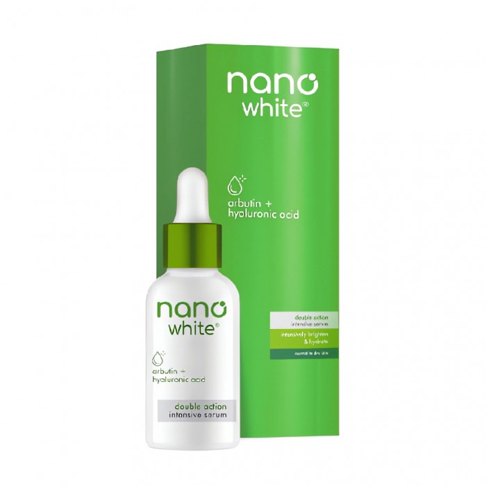 Nanowhite Double Action Intensive Serum 30ml Serum muka brightening face serum 精华液护肤品