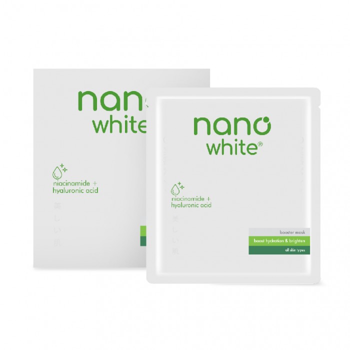 Nanowhite Double Action Booster Mask 22ml Facial hydrating sheet mask 补水面膜