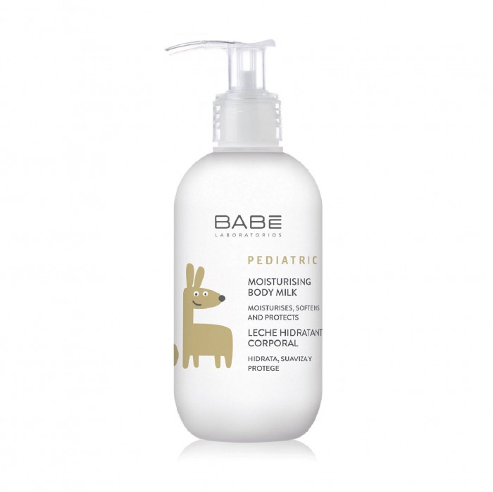 BABE LABORATORIOS Pediatric Moisturizer Body Milk 500ml - Baby Lotion (for Baby and Kids)