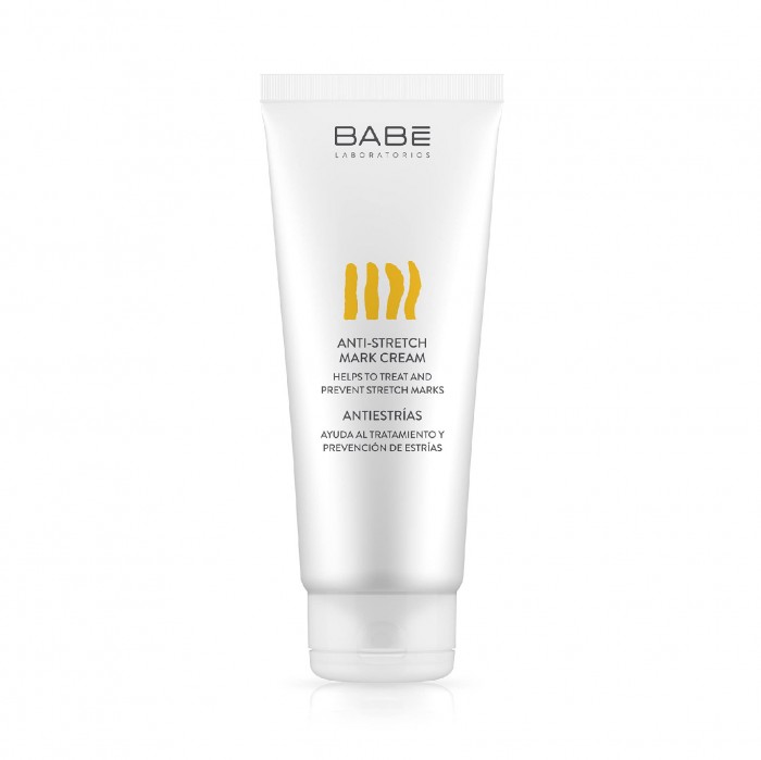 BABE LABORATORIOS Anti Stretch Mark Cream 200ml with Rosehip Oil (for All Skin Types)