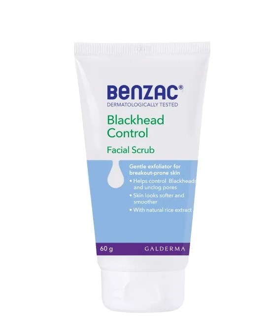 BENZAC BLACKHEAD CONTROL FACIAL SCRUB 60G