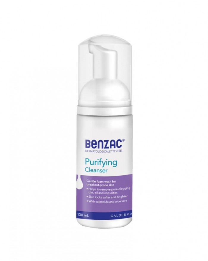 BENZAC PURIFYING CLEANSER 130ML