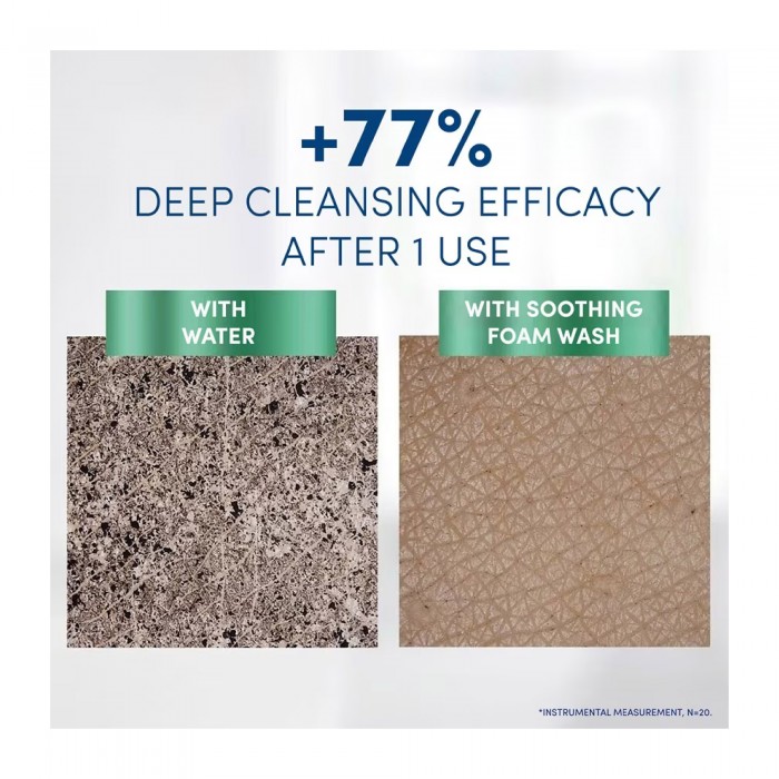 CETAPHIL Soothing Foam Face Wash 200ml for Cetaphil Face Wash, Pencuci Muka