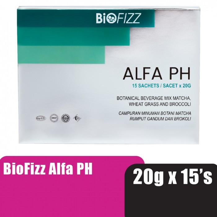 BIOFIZZ Alfa PH Botanical Beverage 20g X 15'S Immune and Digestion Supplement 免疫力