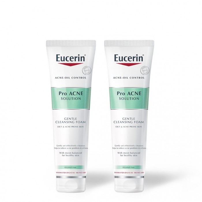 EUCERIN PROACNE CLEANSING FOAM 150G X 2