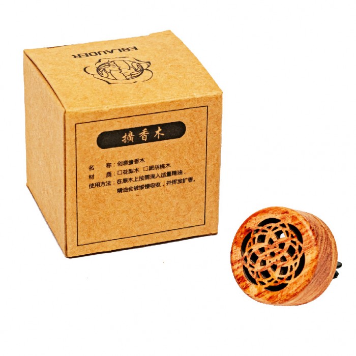 Monza Car Vent Wood Aroma Diffuser Essential Oil Diffuser Aromatherapy Diffuser 車載香薰